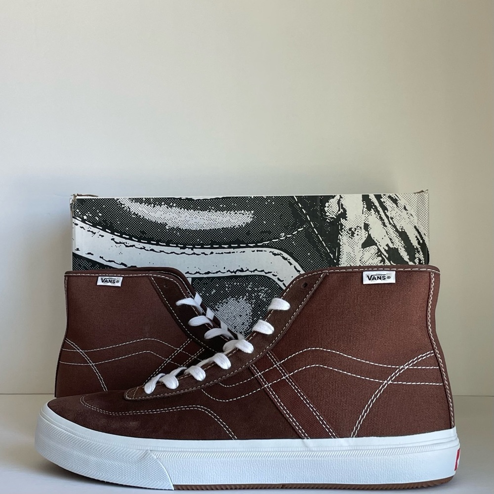 Vans Crockett High Decon “Brown/White”